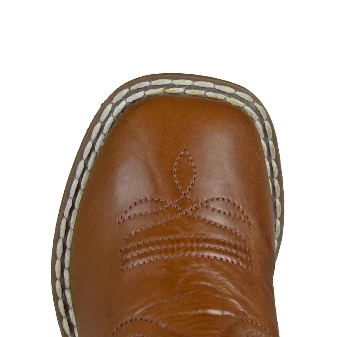 Old West Toddler Girls' Square Toe Cowgirl Boots - Image 6