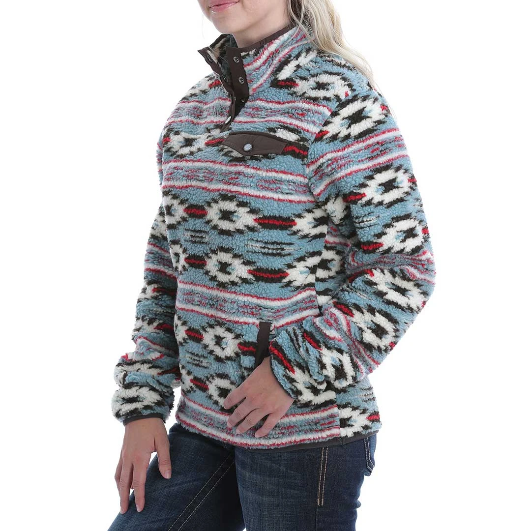 Cinch Women's Southwest Printed Fleece Pullover - Image 2