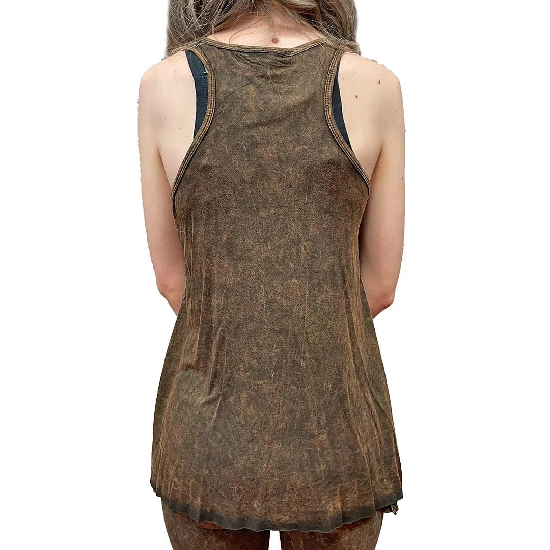 Pat Dahnke Women's Distressed Tiered Tunic Top - Image 2