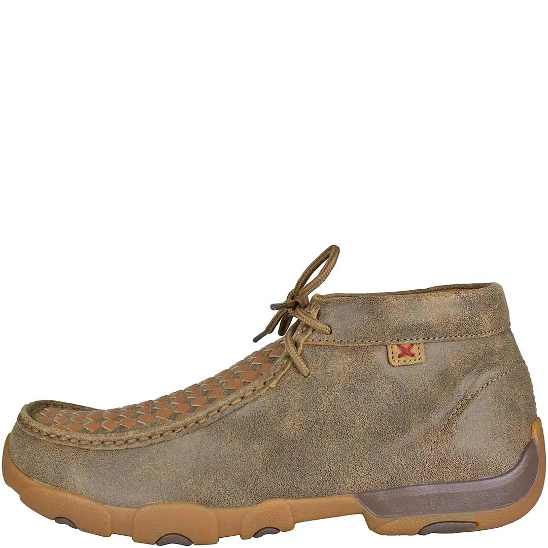 Twisted X Men's Checkered Chukka Driving Moc Shoes - Image 2