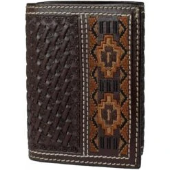 Ranger Belt Co. Men's Aztec Tri-Fold Wallet