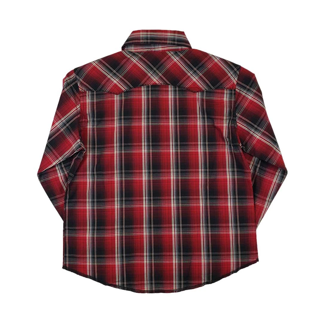 Wrangler Boys' Plaid Snap Shirt - Image 2
