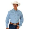 Roper Men's Snap Front Denim Shirt