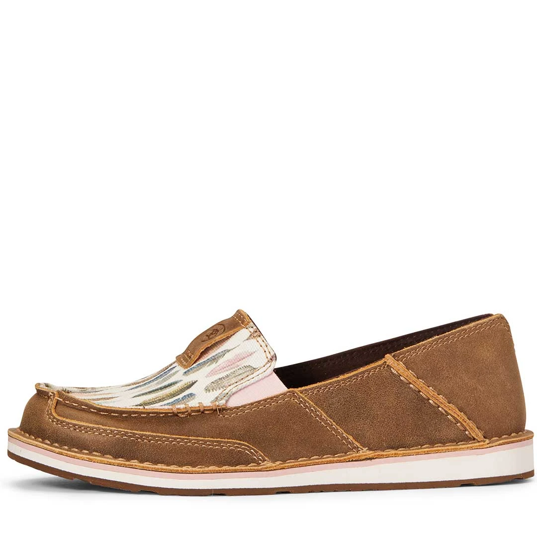 Ariat Women's Cruiser Feather Print Slip-on Shoes - Image 2