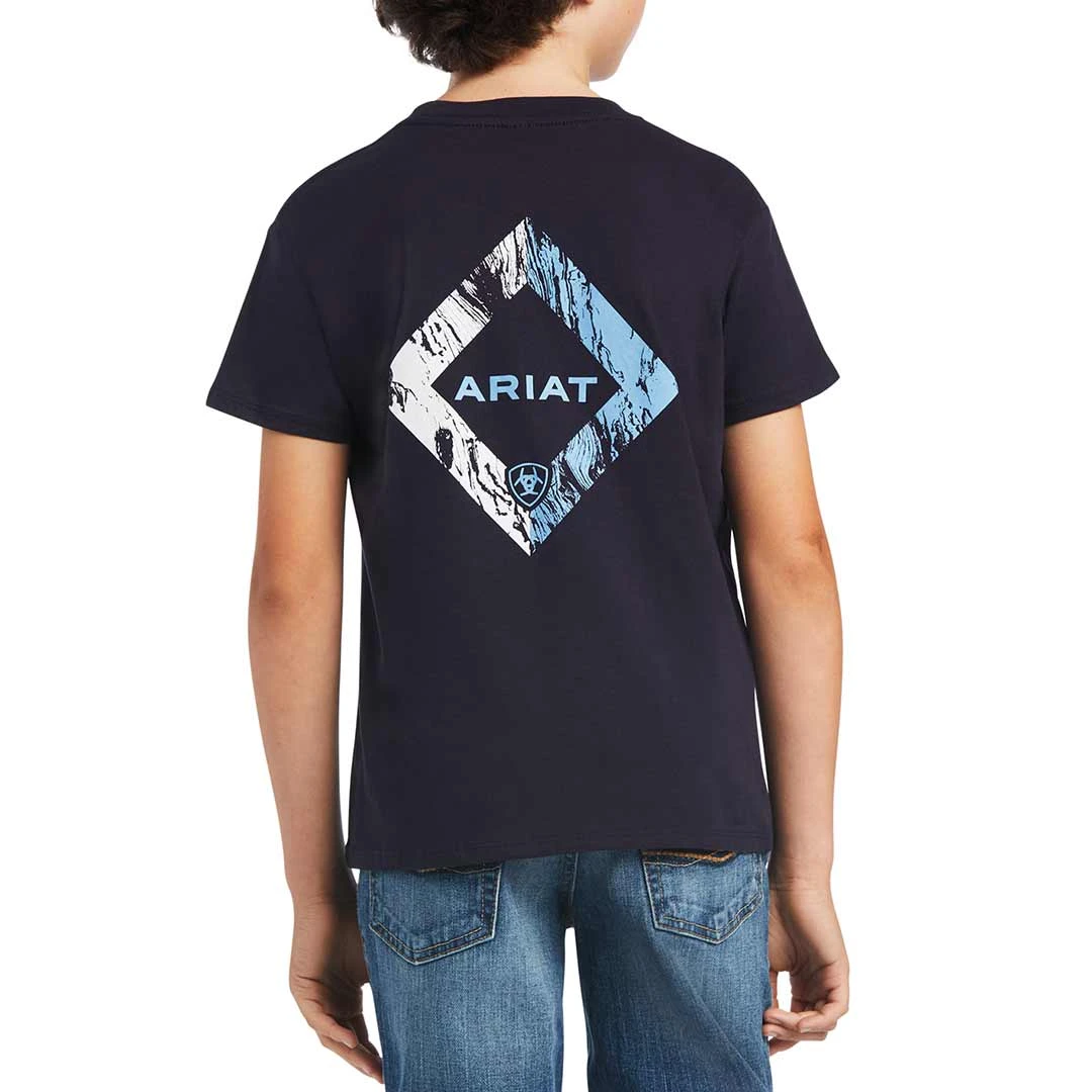 Ariat Boys' Diamond Wood Graphic T-Shirt - Image 2