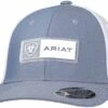 Ariat Men's Clear Logo Patch Snap Back Cap