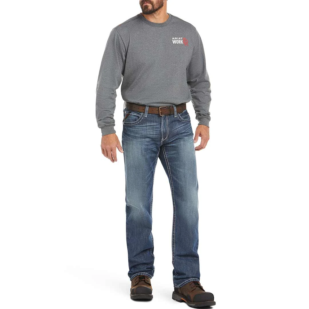 Ariat Men's FR M4 Relaxed Ridgeline Bootcut Jeans - Image 6