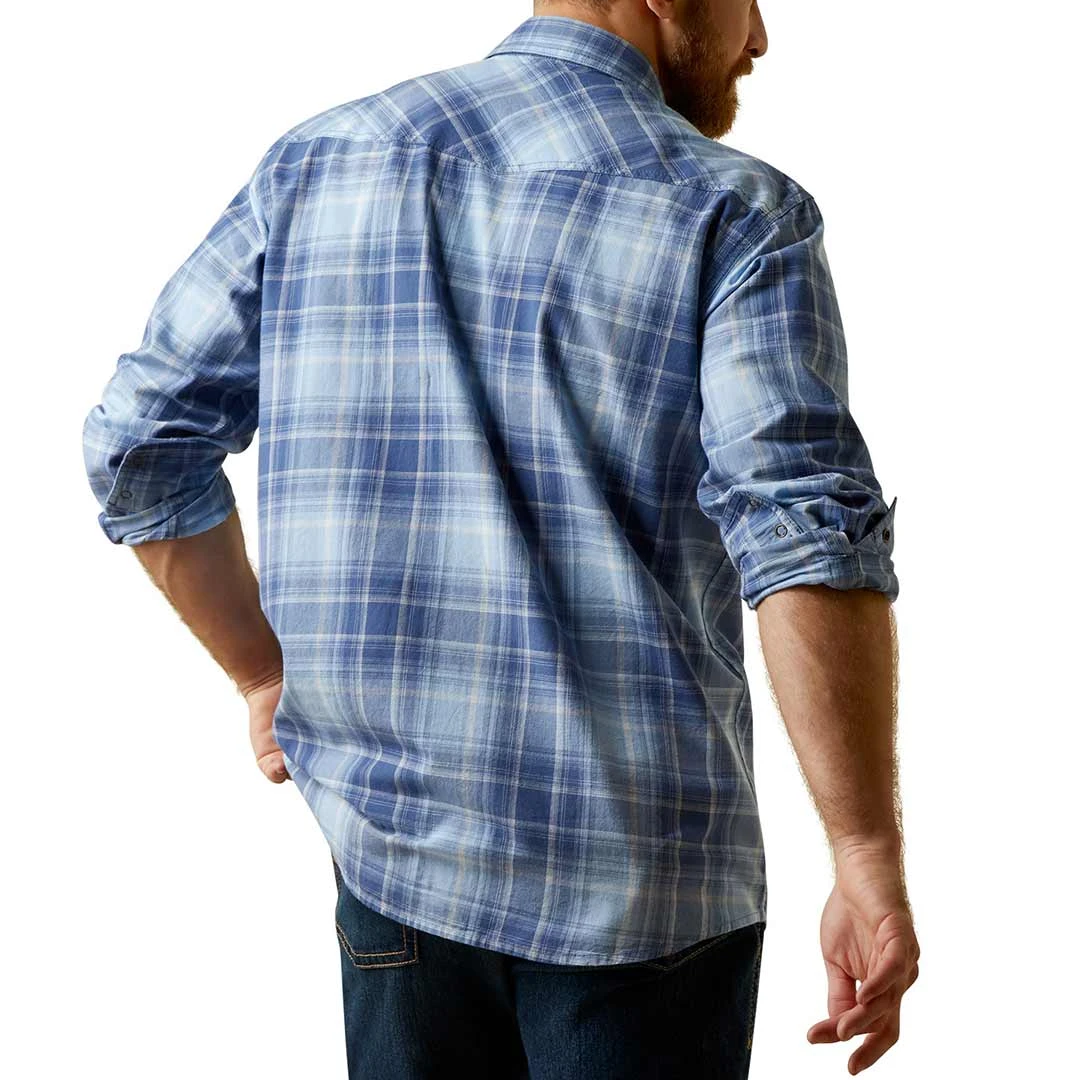 Ariat Men's Halmaty Retro Fit Snap Shirt - Image 2