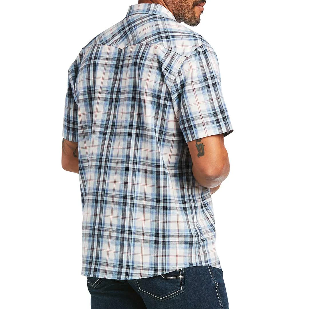 Ariat Men's Haye Retro Fit Short Sleeve Snap Shirt - Image 2