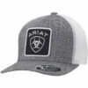 Ariat Men's Shield Logo Patch Snap Back Cap