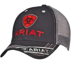 Ariat Men's Shield Logo Velcro Back Cap