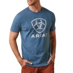 Ariat Men's Steel Bar Logo T-Shirt