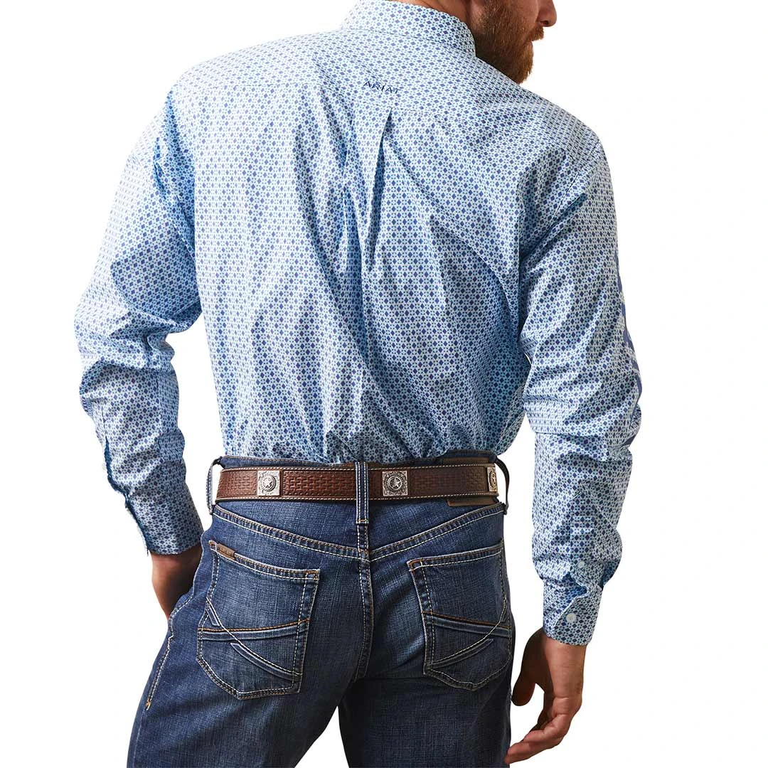 Ariat Men's Team Syed Fitted Button-Down Shirt - Image 2