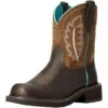 Ariat Women's Fatbaby Heritage Feather II Cowgirl Boots