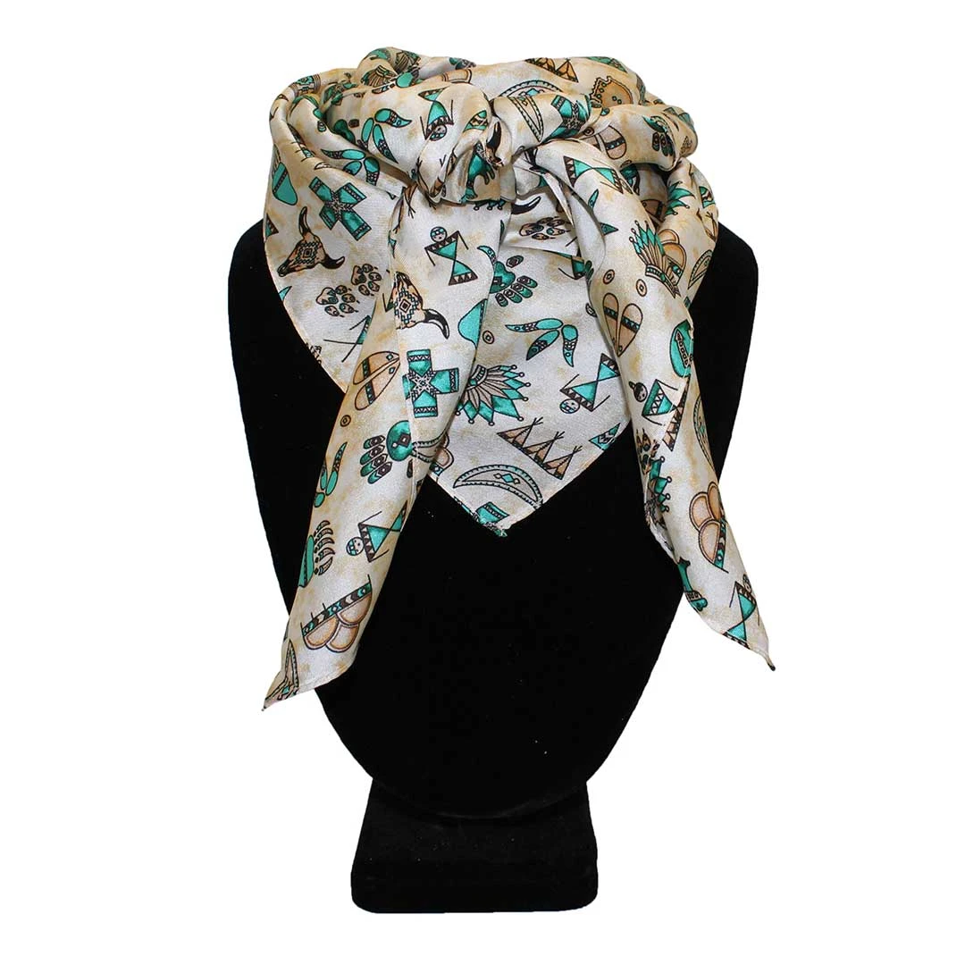 Austin Accent Tribal Print Wild Rag