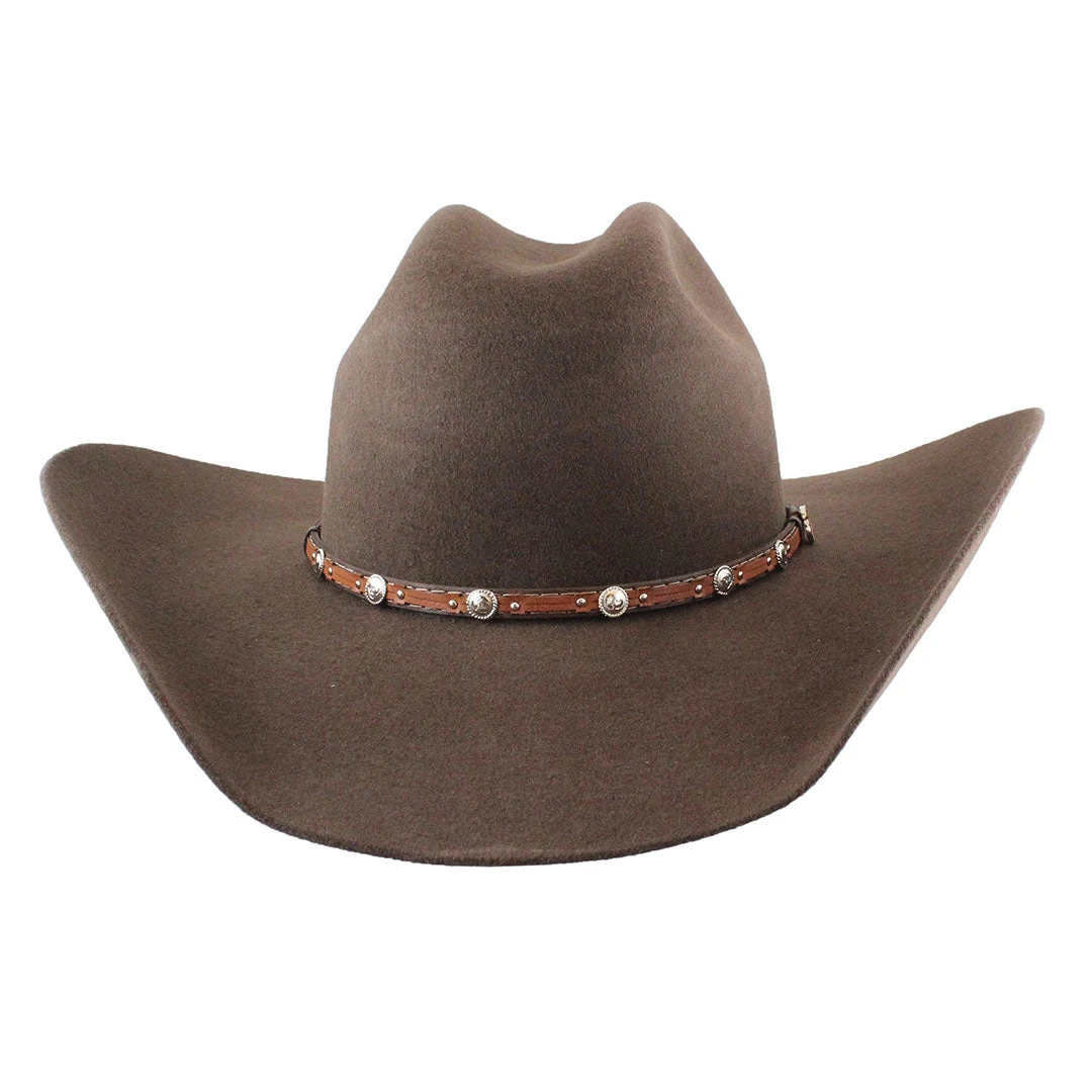 Justin 2X Buster Cattleman Wool Felt Cowboy Hat - Image 2