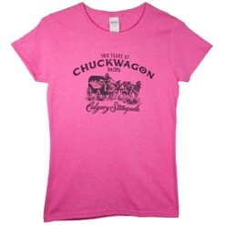 Calgary Stampede Women's 100 Years Chuckwagon T-Shirt