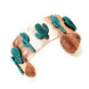 Wyo-Horse Women's Saguaro Cactus Cuff Bracelet