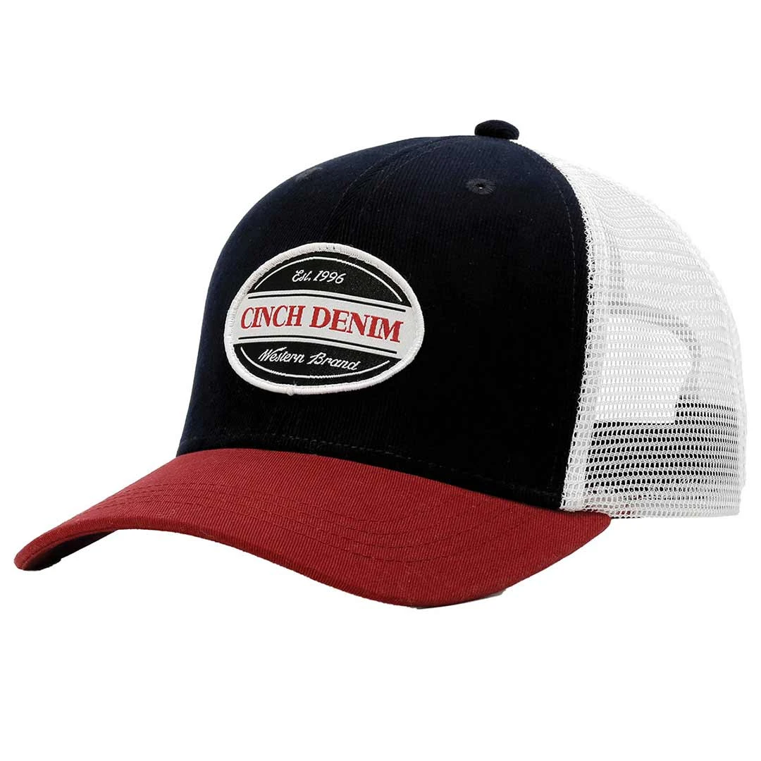 Cinch Men's Cinch Denim Snap Back Cap