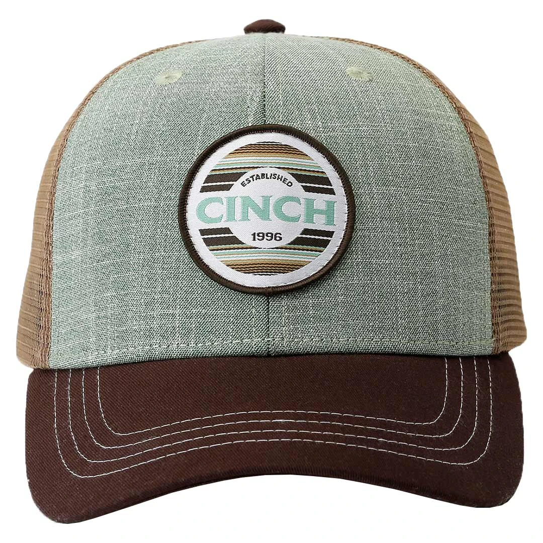 Cinch Men's Circle Logo Snap Back Cap - Image 2
