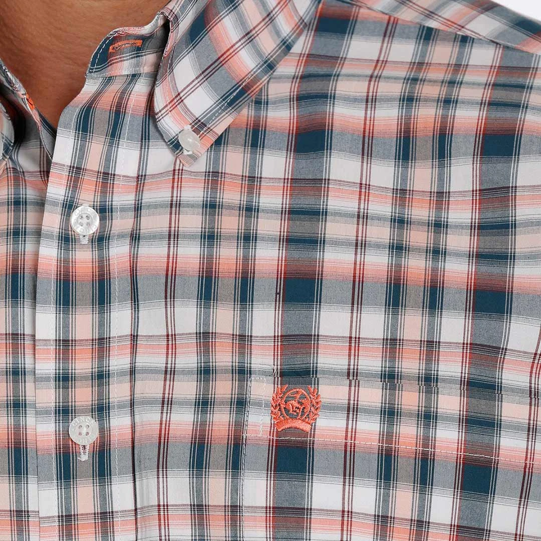 Cinch Men's Short Sleeve Check Button-Down Shirt - Image 2