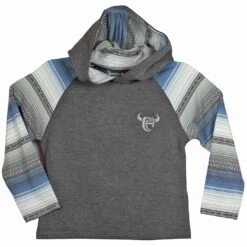 Cowboy Hardware Toddler Boys' Aztec Hooded T-Shirt