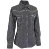 Cowgirl Hardware Women's Circle Print Snap Shirt