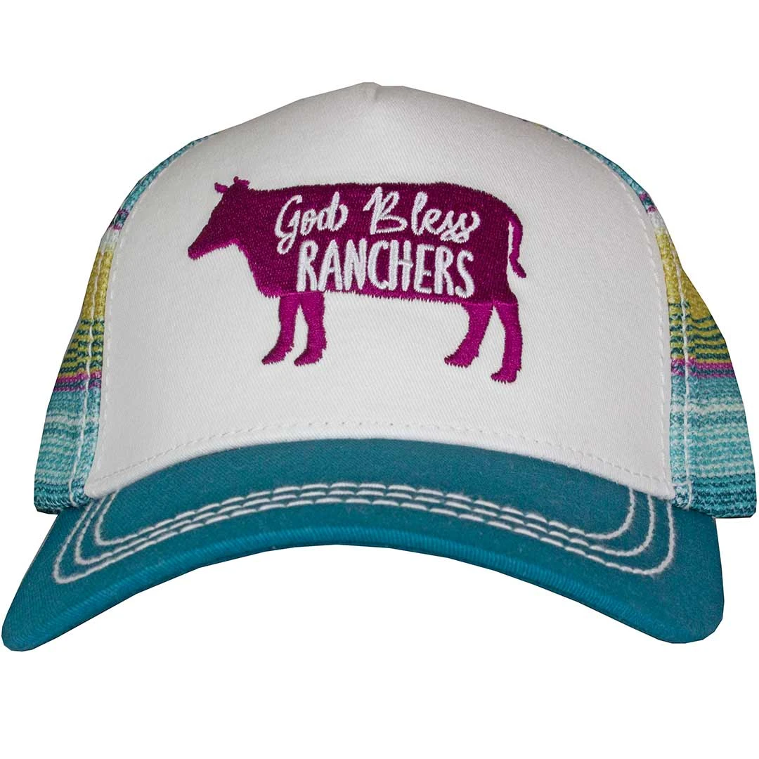 Cruel Denim Women's God Bless Ranchers Snap Back Cap - Image 2