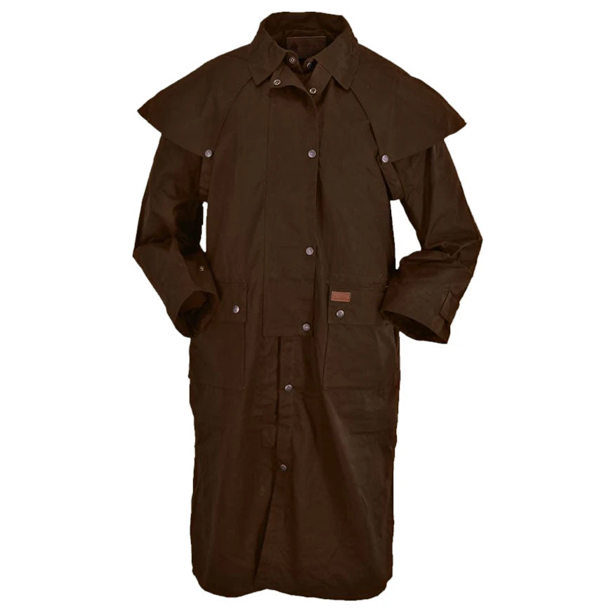 Outback Trading Co. Low Rider Long Oilskin Jacket - Image 3