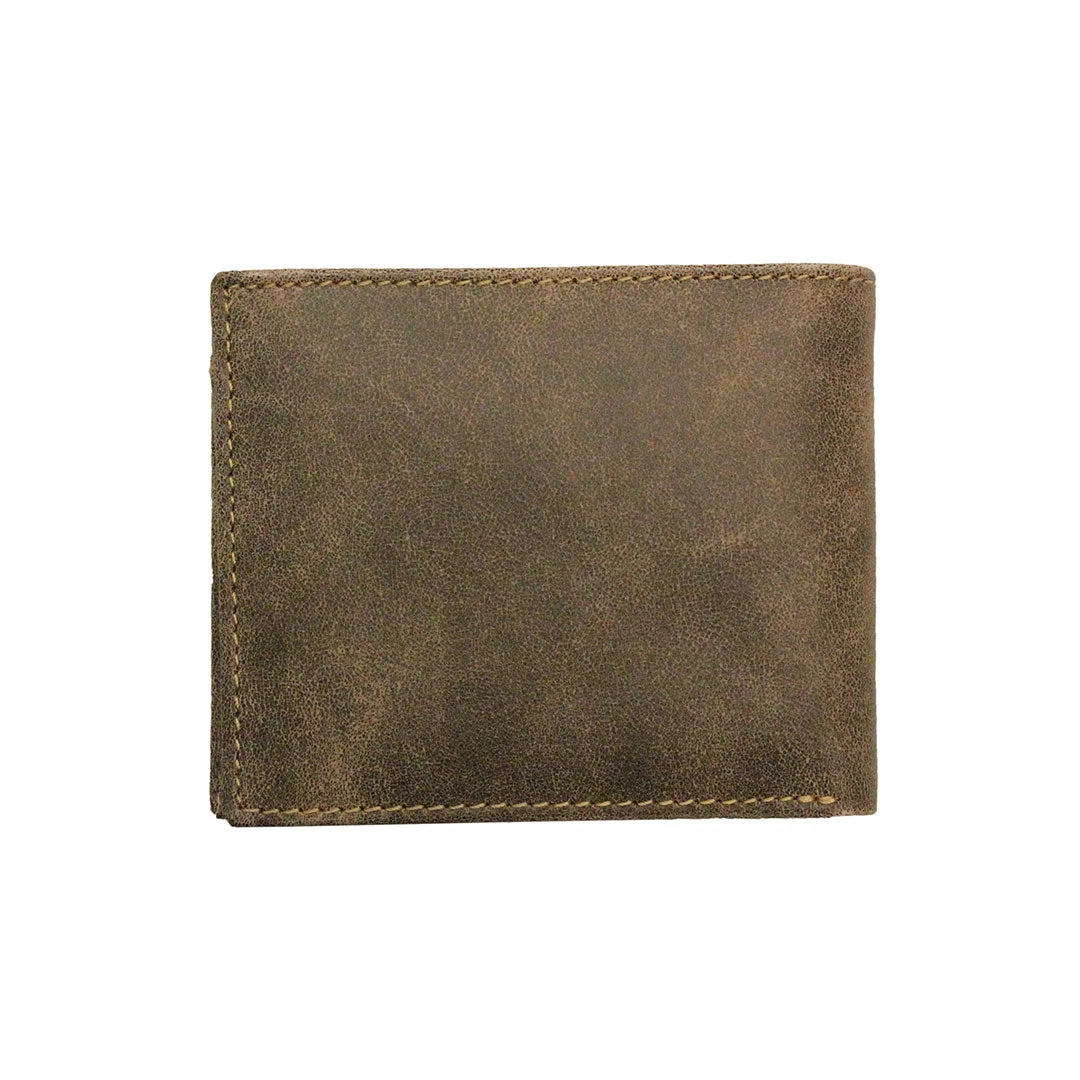 Twisted X Men's Distressed Leather Bi-Fold Wallet - Image 4