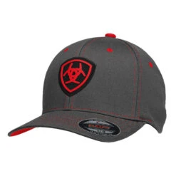 Ariat Men's Shield Logo Flex Fit Ball Cap