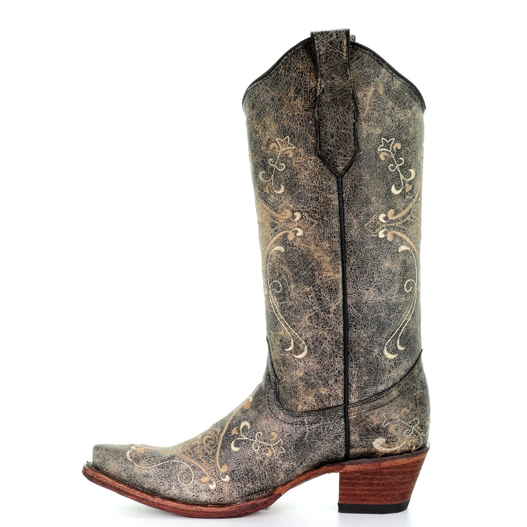 Circle G Women's Andrea Snip Toe Cowgirl Boots - Image 3