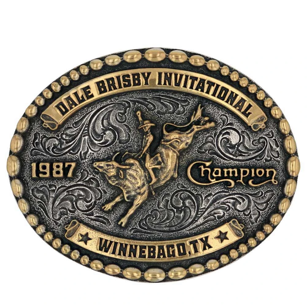 Montana Silversmiths Dale Brisby Invitational Attitude Belt Buckle