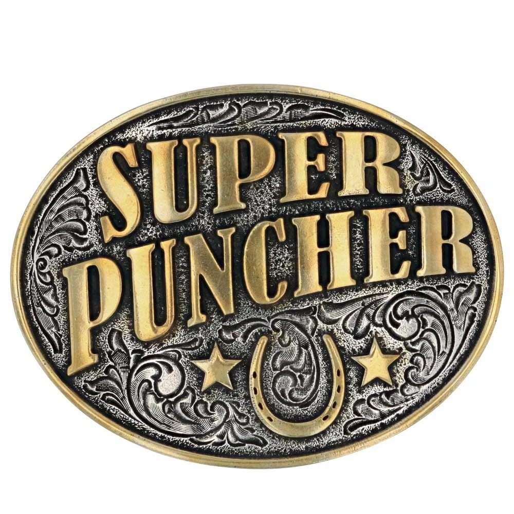 Montana Silversmiths Dale Brisby Super Puncher Attitude Belt Buckle