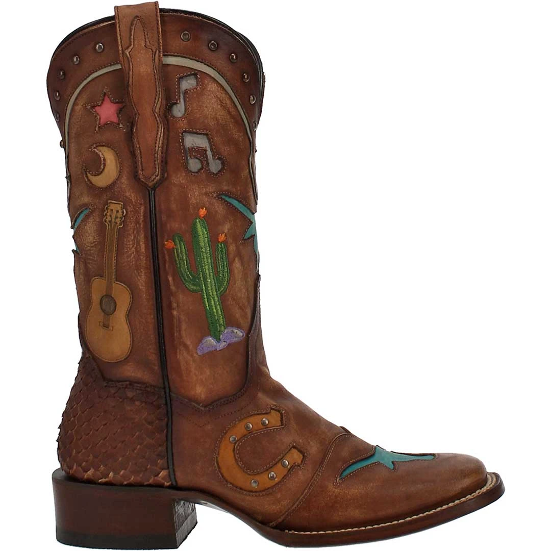Dan Post Women's Western Dream Square Toe Cowgirl Boots - Image 3