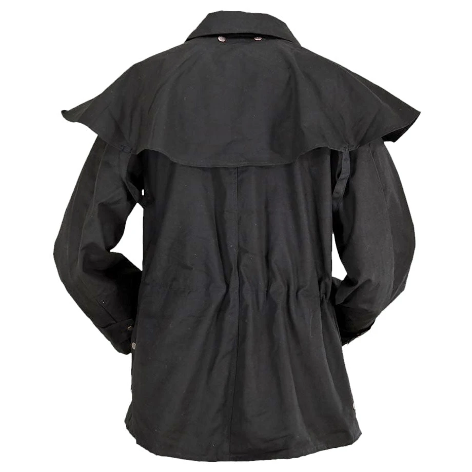 Outback Trading Co. Bush Ranger 3/4 Length Oilskin Jacket - Image 2