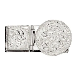 Montana Silversmiths Men's Engraved Hinged Money Clip