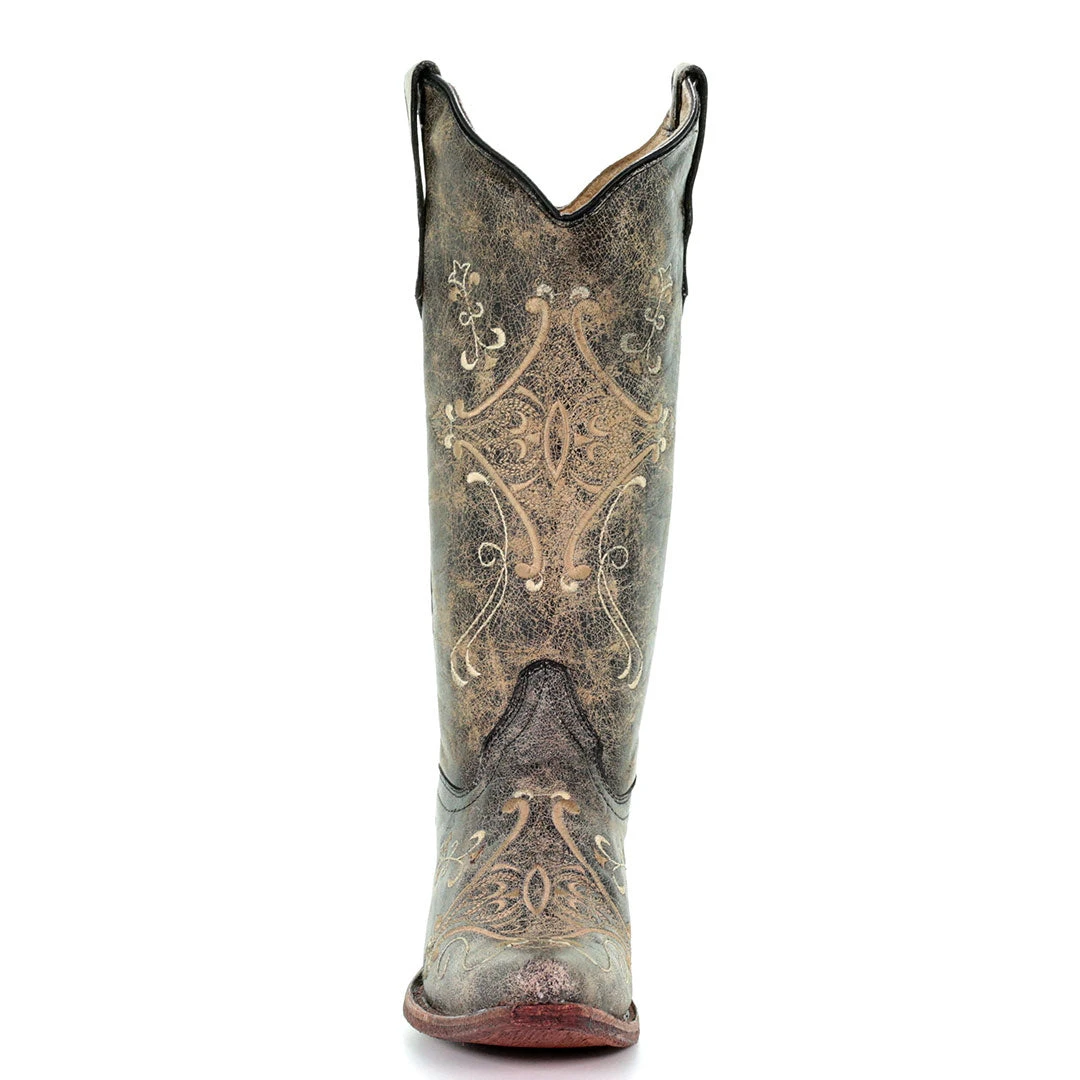 Circle G Women's Andrea Snip Toe Cowgirl Boots - Image 6