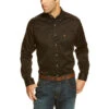Ariat Men's Solid Twill Classic Fit Shirt
