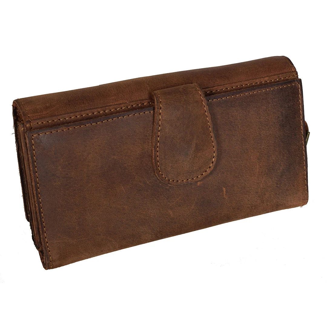 STS Ranchwear Women's Baroness Leather Tri-Fold Wallet - Image 2