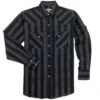 Ely Cattleman Men's Aztec Stripe Snap Shirt