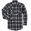Ely Cattleman Men's Bold Textured Plaid Shirt