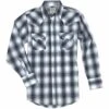 Ely Cattleman Men's Sawtooth Plaid Snap Shirt