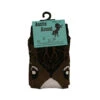 Austin Accent Kids' Horse Face Brown Sock