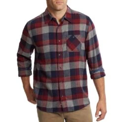 Flag & Anthem Men's Flannel Button-Down Shirt