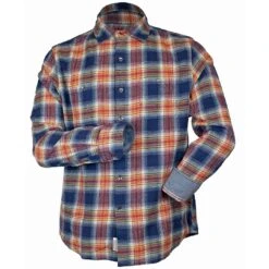 Flag & Anthem Vintage Washed Flannel Button-Down Shirt