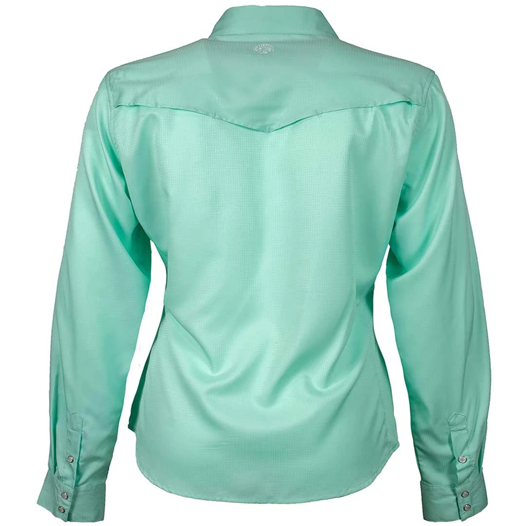 Hooey Brands Women's Sol Solid Snap Shirt - Image 2