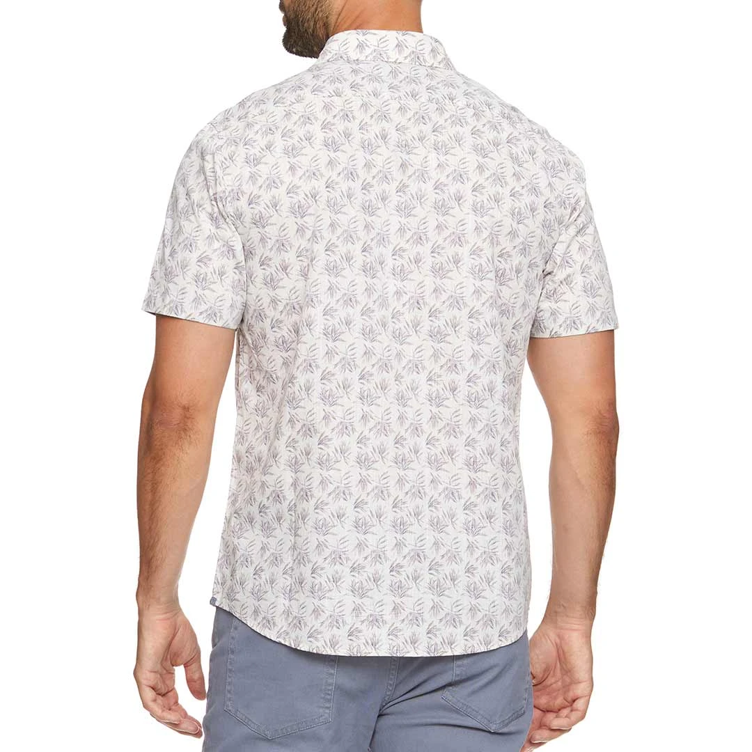 Flag & Anthem Men's Englewood Leaf Print Vintage Washed Button-Down Shirt - Image 2