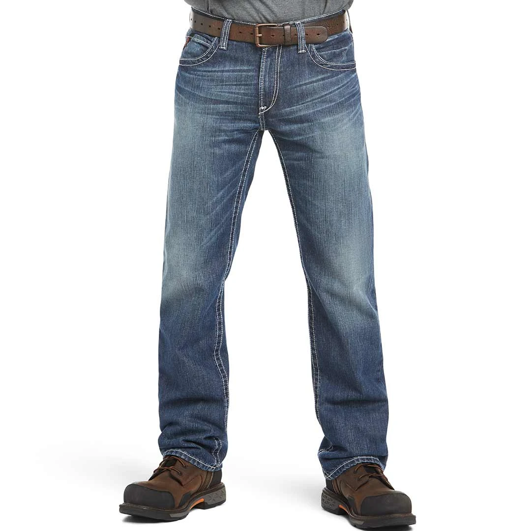 Ariat Men's FR M4 Relaxed Ridgeline Bootcut Jeans - Image 2