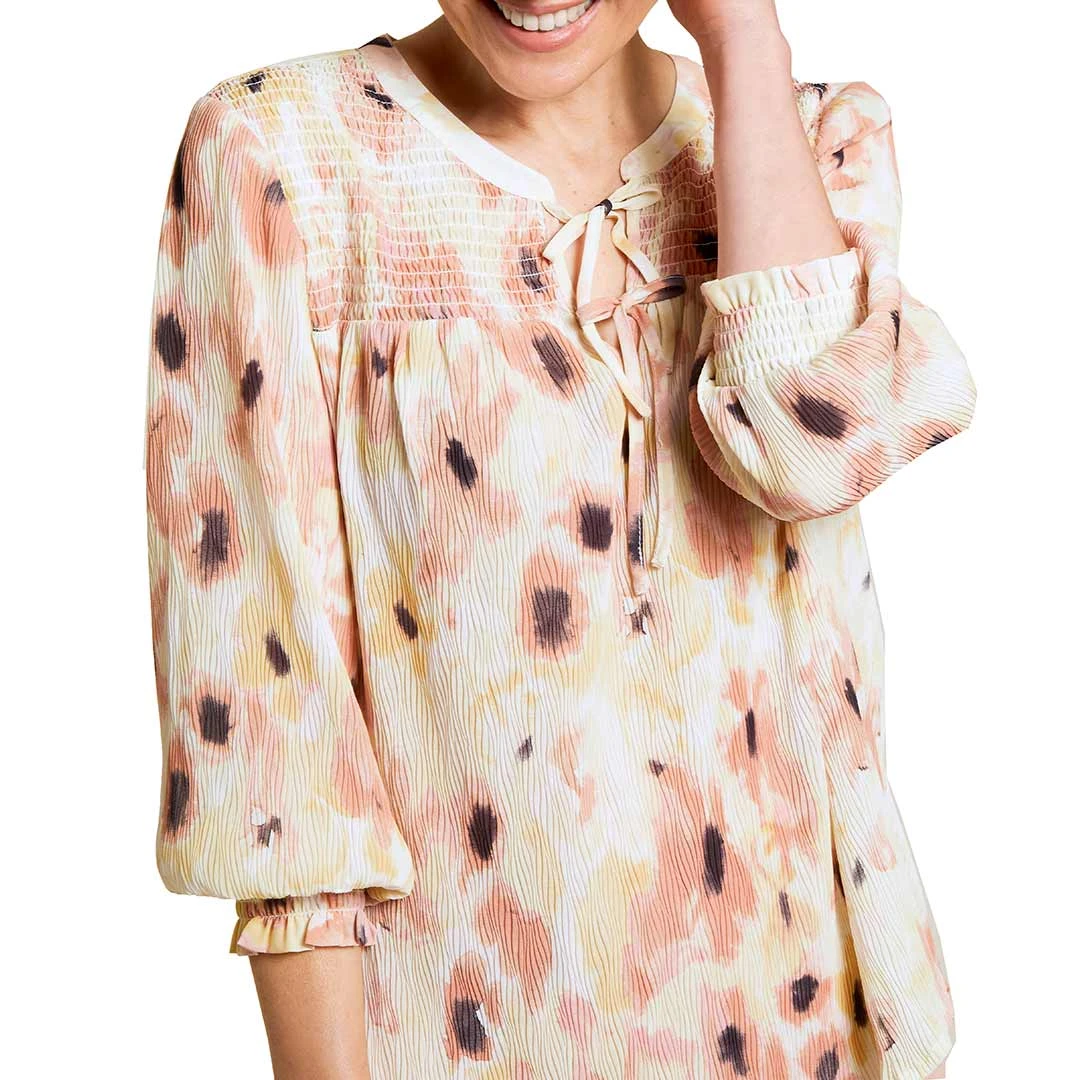 Tribal Women's 3/4 Sleeve Sunset Blouse - Image 3